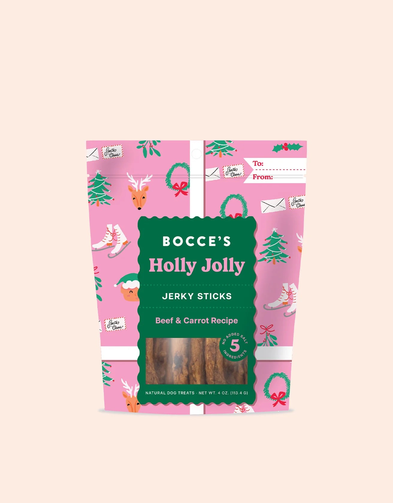 Bocce's Bakery - Holly Jolly Jerky Sticks