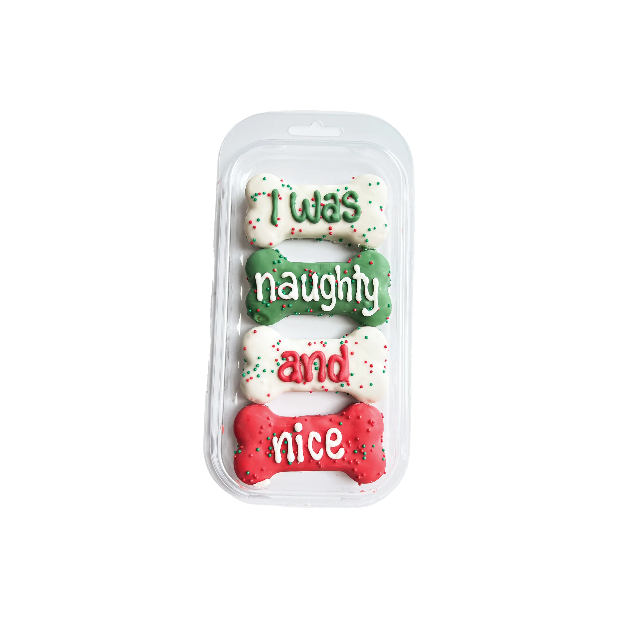 Bosco & Roxy's - I was Naughty and Nice 4 Pack Cookies