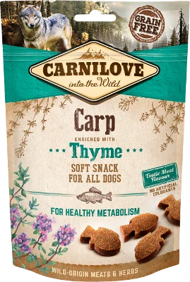 Carnilove Dog Soft Snack Carp with Thyme 200g