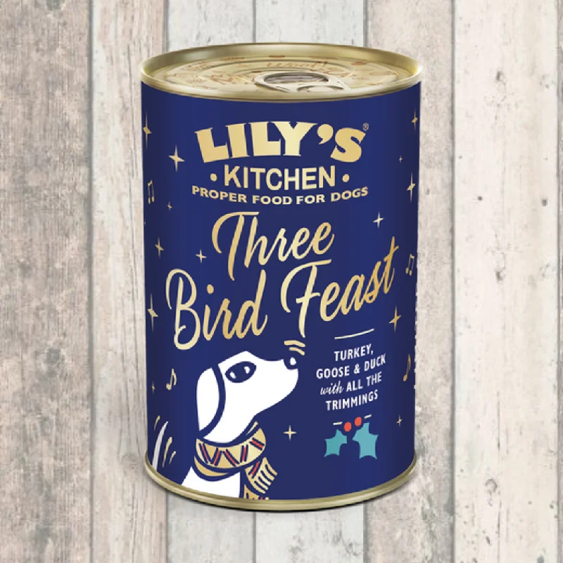 Christmas Three Bird Feast for Dogs by Lily's Kitchen