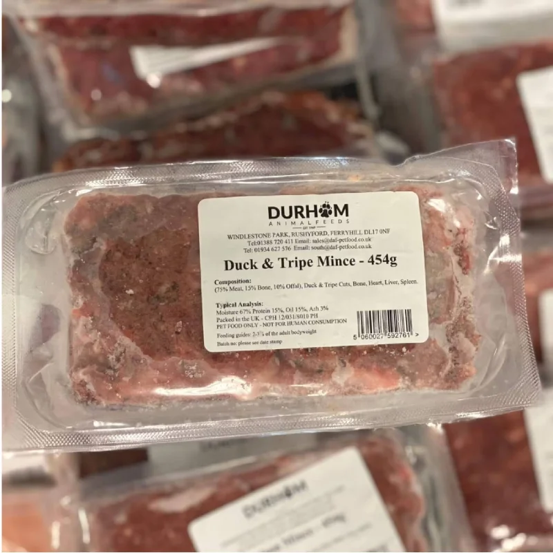 Durham Animal Feeds Duck & Tripe Complete Mince