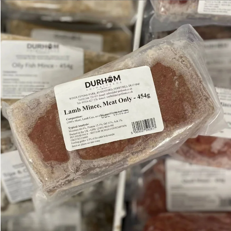 Durham Animal Feeds Lamb (Meat Only) Mince