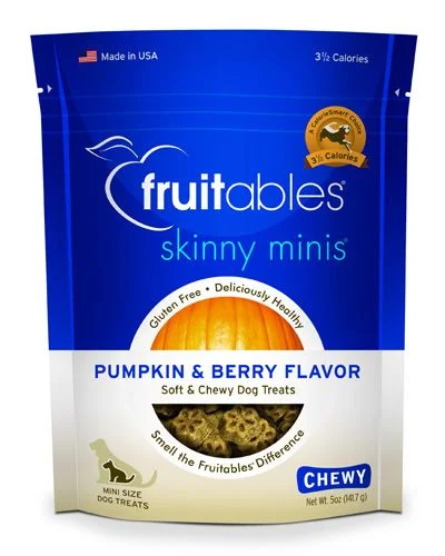 Fruitables Skinny Minis Chewy Pumpkin & Berry Flavor 5oz