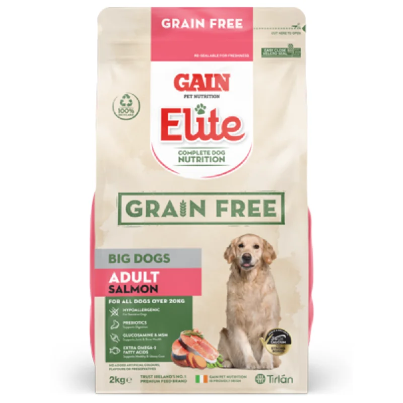 GAIN Elite - Grain Free - Big Dogs - Adult Salmon