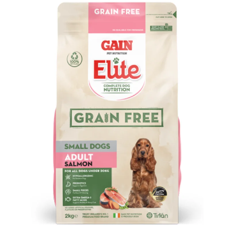 GAIN Elite - Grain Free - Small Dogs - Adult Salmon