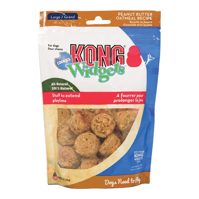 Kong Widgets Cookies Peanut Butter Oatmeal Large 6oz