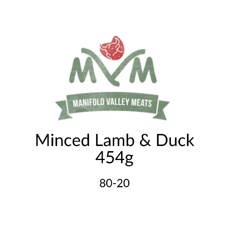 Manifold Valley Meats Minced Lamb & Duck