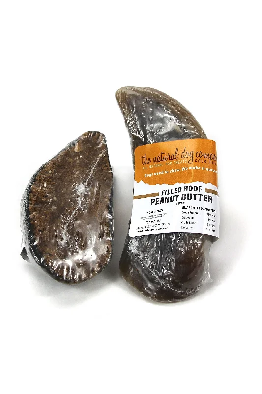 Tuesday's Natural Dog Co. Peanut Butter Filled Cow Hooves