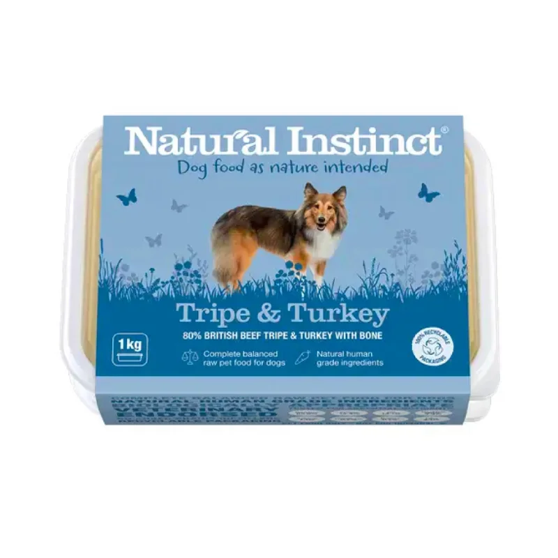 Natural Instinct Tripe & Turkey Complete Mince