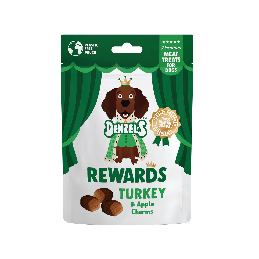 Natural Turkey & Apple Charm Rewards - Plastic Free