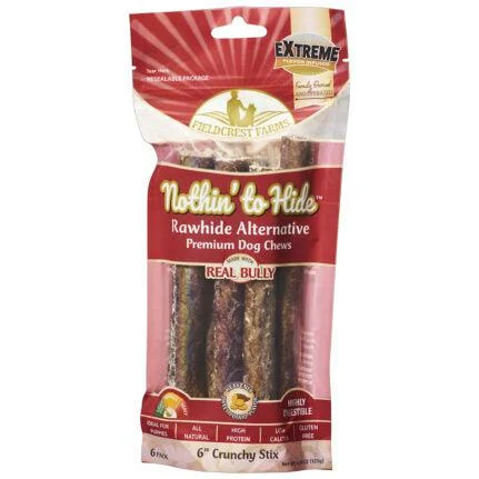 Nothin to Hide Sweet Potato Crunchy Stix 6" 6pk