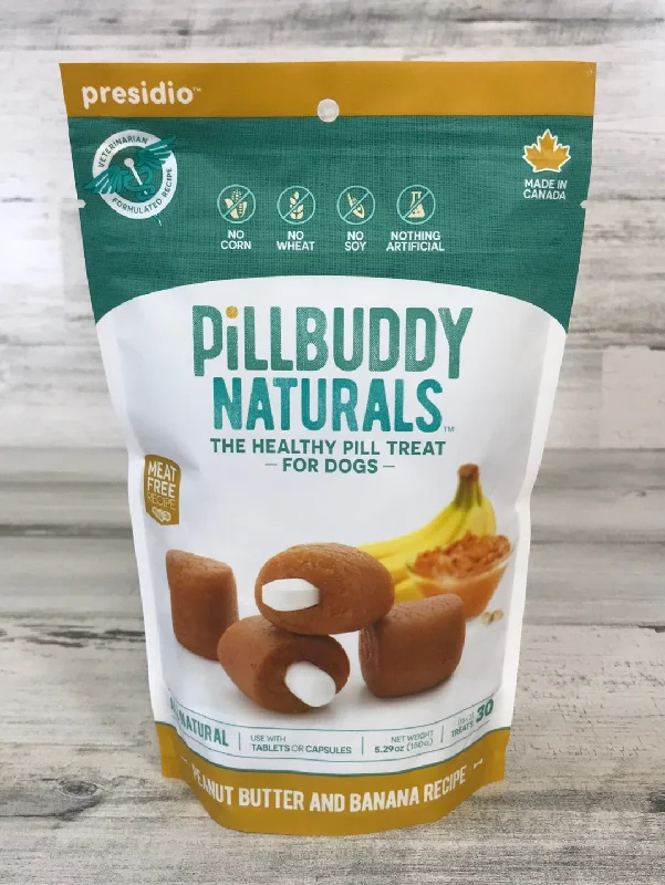 Pill Buddy Naturals Peanut Butter & Banana 30ct