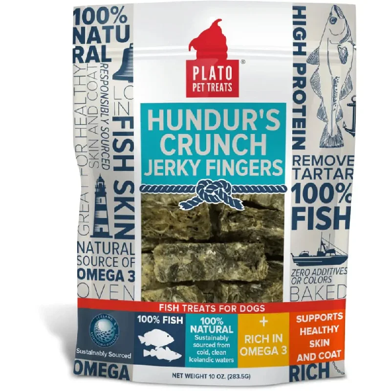 Plato Hundur's Crunch Jerky Fingers