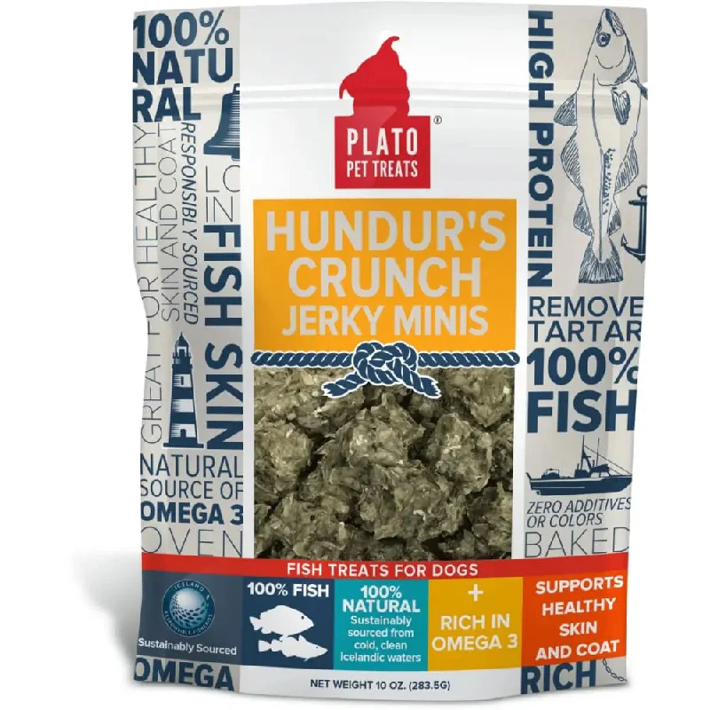 Plato Hundur's Crunch Jerky Minis