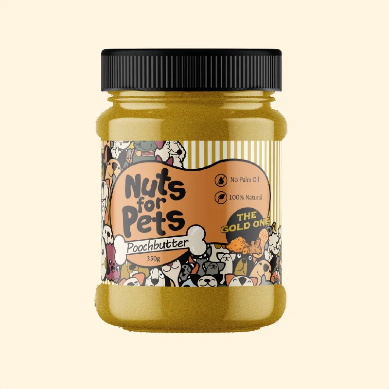 Poochbutter With Turmeric - Natural Peanut Butter For Dogs