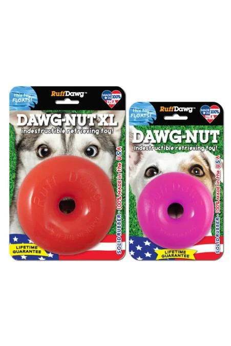 Ruff Dawg Indestructible Dawg-Nut Floating Dog Toy