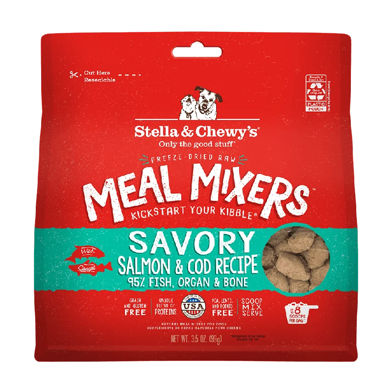 Savory Salmon & Cod Meal Mixers