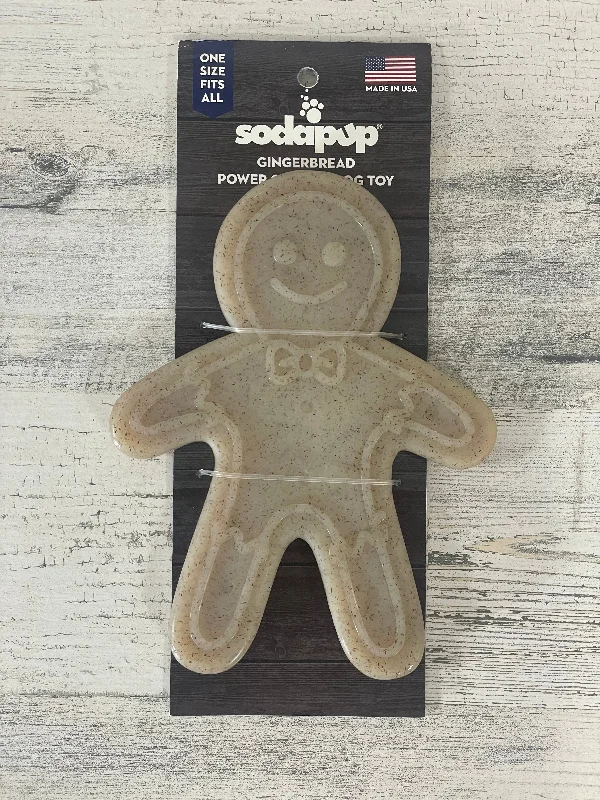 SodaPup Gingerbread Power Chewer Dog Toy