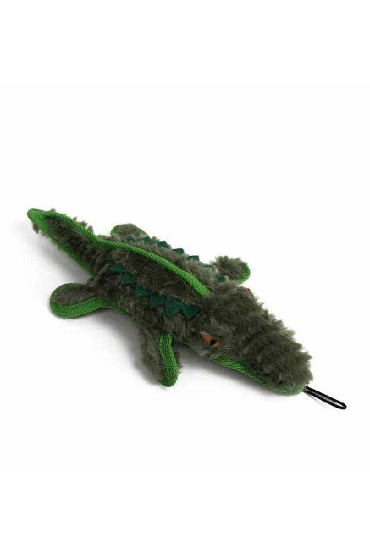 Steel Dog Ruffian Safari Gator Dog Toy