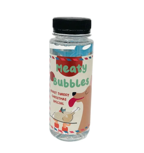 Vegan Roast Turkey Christmas Meaty Bubbles For Dogs - 150ml