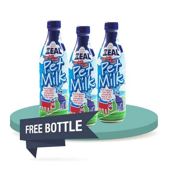 Zeal Lactose Free Pet Milk (4-Pack Saver Bundle)