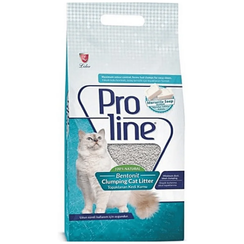 Proline Cat Litter Bentonite 10lt with Marseille Soap