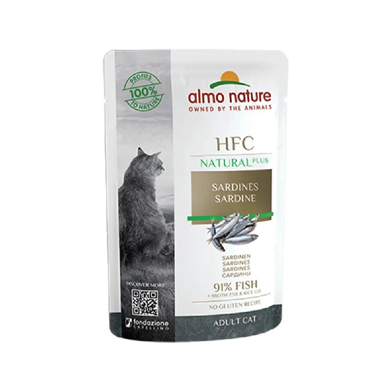 HFC Natural Plus  Alternative Sardine Cat Pouch