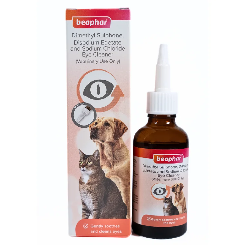 Beaphar Disodium Edetate and Sodium Chloride Eye Cleaner for Dogs and Cats