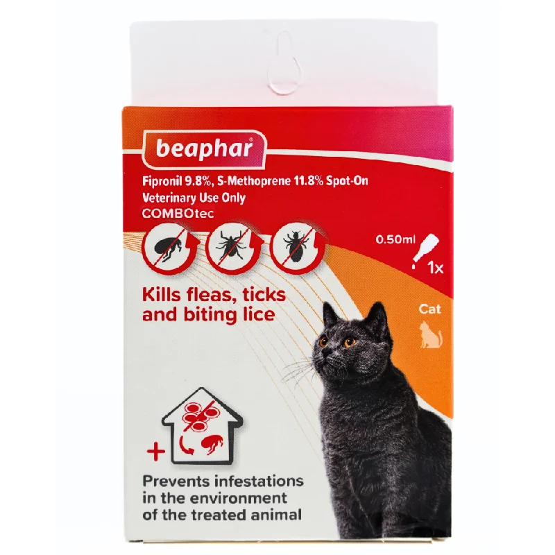 Beaphar Fipronil/s Methoprene Tick & Flea Spot On Combotec for Cats