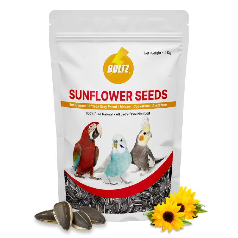 Boltz Striped Sunflower Seeds Bird Food (Limited Shelf Life)