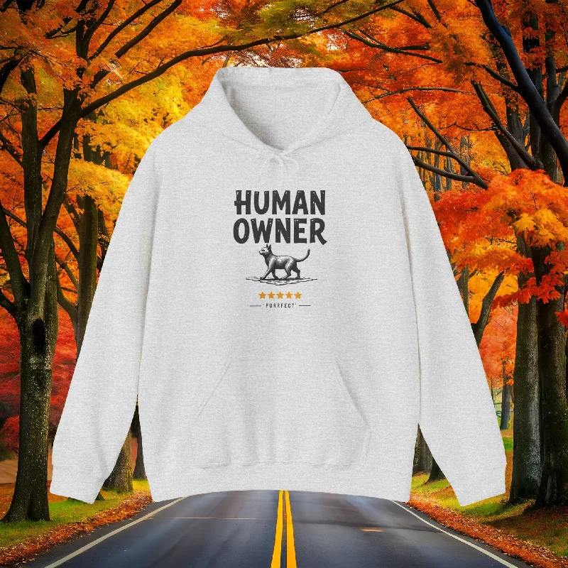 HUMAN OWNER 🐈 Hoodie