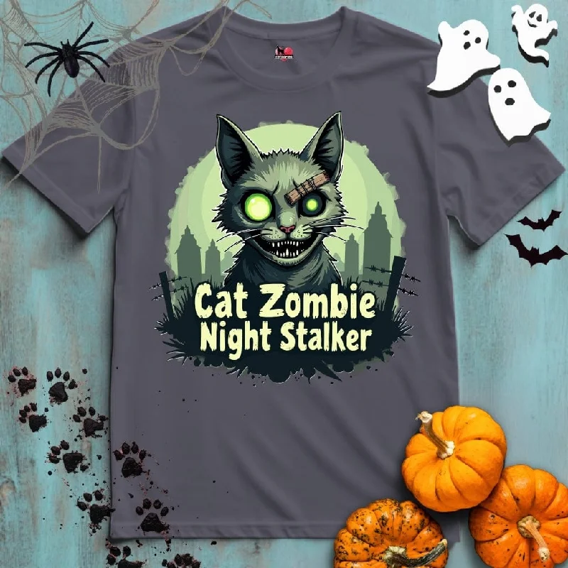 CAT ZOMBIE 👻 SPOOKY Season 🎃 T-shirt