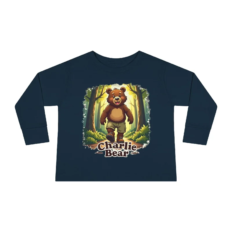 Charlie Bear 🐻 Toddler Long Sleeve Tee