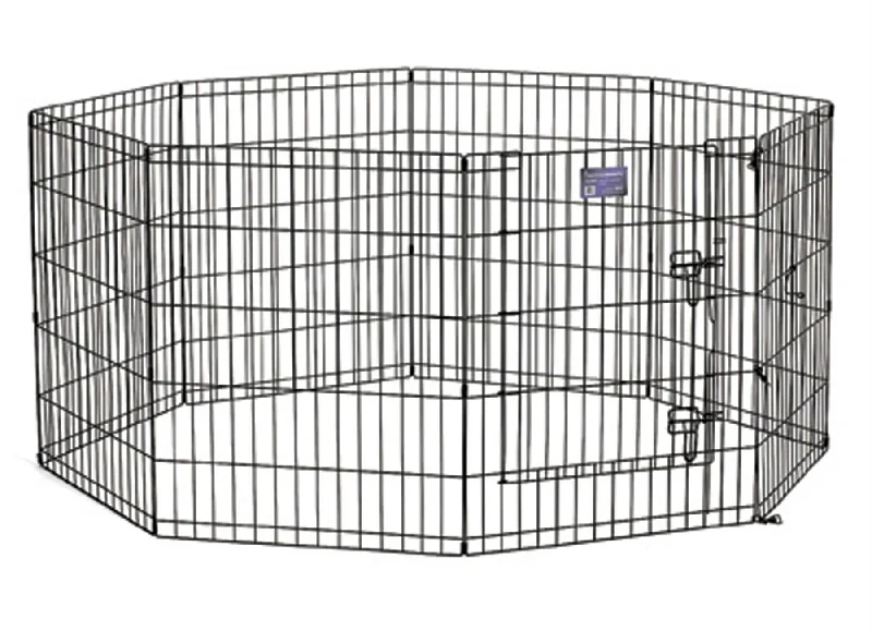 Exercise Pen With Step-thru Door