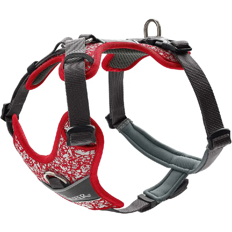 Hunter Divo Reflect Harness for Dogs (Red)