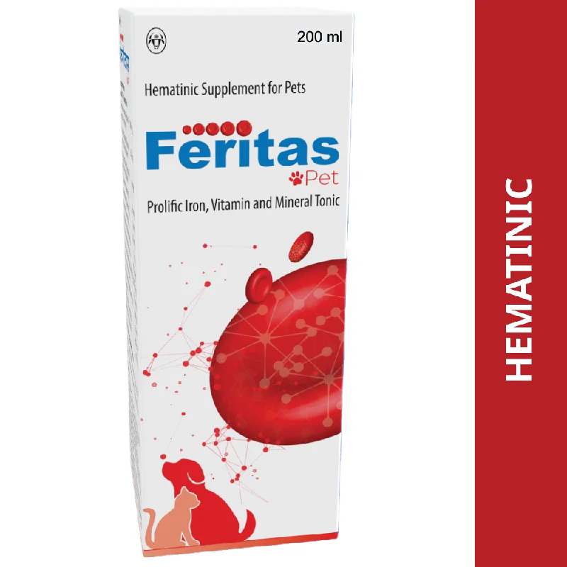 Intas Feritas Pet Hematinic Supplement for Dogs and Cats