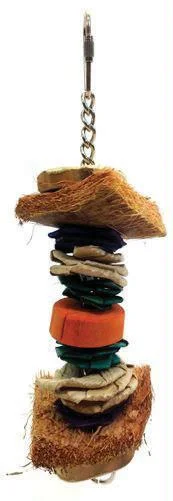 Java Wood Triple Decker Bird Toy