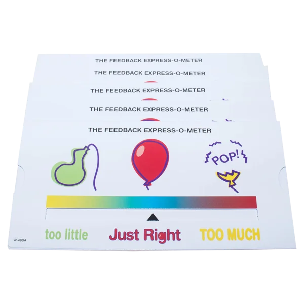 *Just Right Express-O-Meter (Pack of 5)*