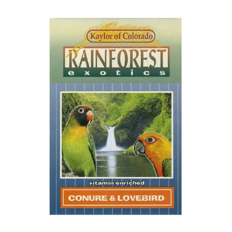 Kaylor of Colorado® Rainforest Exotics Conure & Lovebird Food 4 Lbs