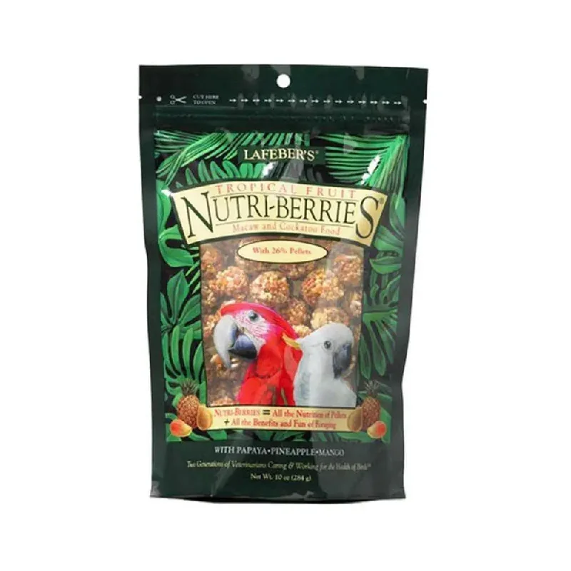 Lafeber's® Tropical Fruit Nutri-Berries for Cockatoos & Macaws Food10 Lbs