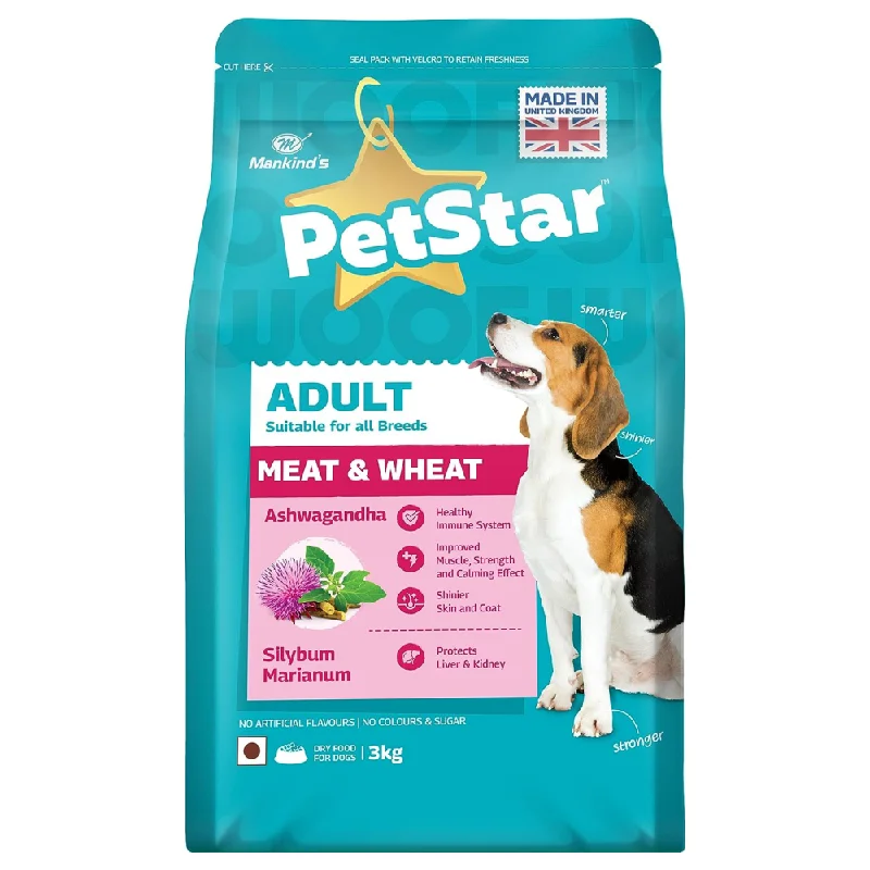 Mankind Petstar Meat and Wheat Adult Dog Dry Food