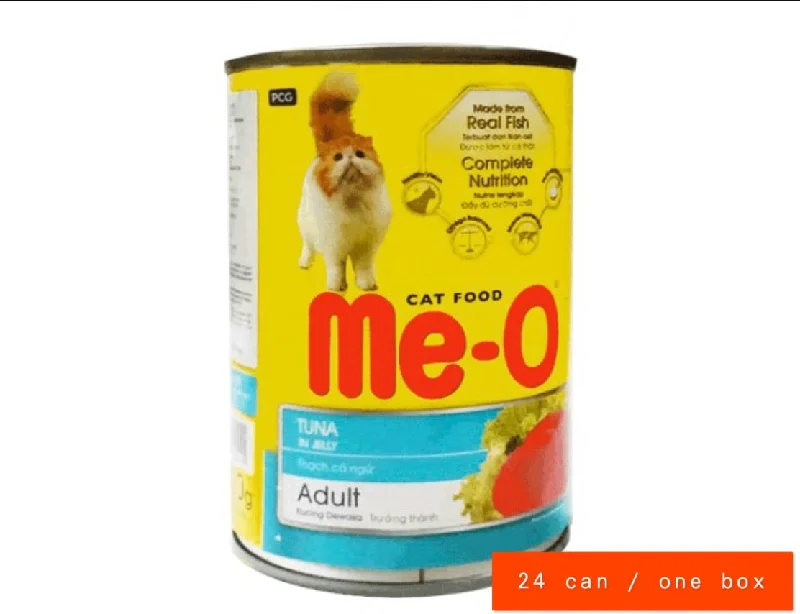 Me-o catfood (canned)Tuna in jelly 400gx24pcs