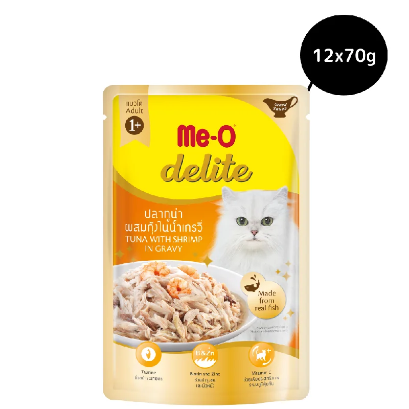 Me O Delite Tuna & Shrimp in Gravy Cat Wet Food (Limited Shelf Life)