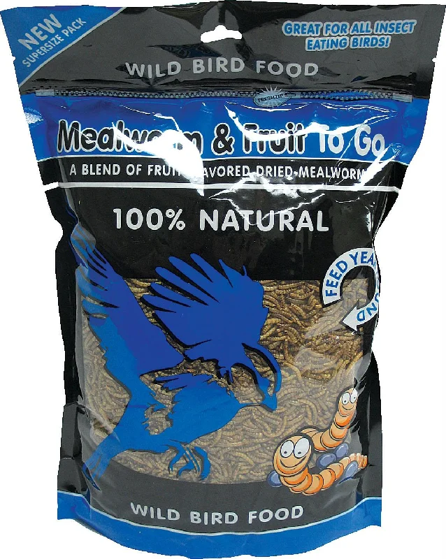 Mealworm And Fruit To Go Wild Bird Food