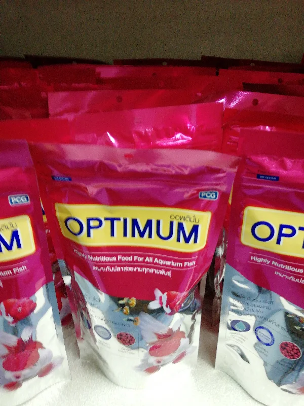 Optimum Fish Food Small pallets 200g x12