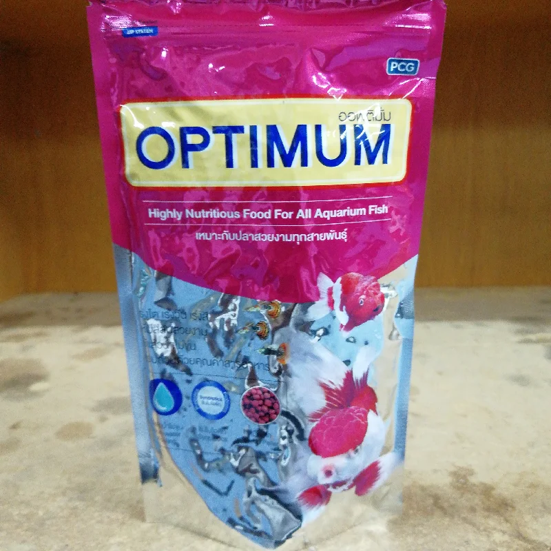 Optimum Fish Food Small pellet 200g