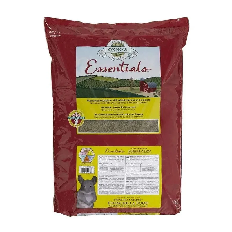 Oxbow Animal Health® Essentials Chinchilla Food 25 Lbs