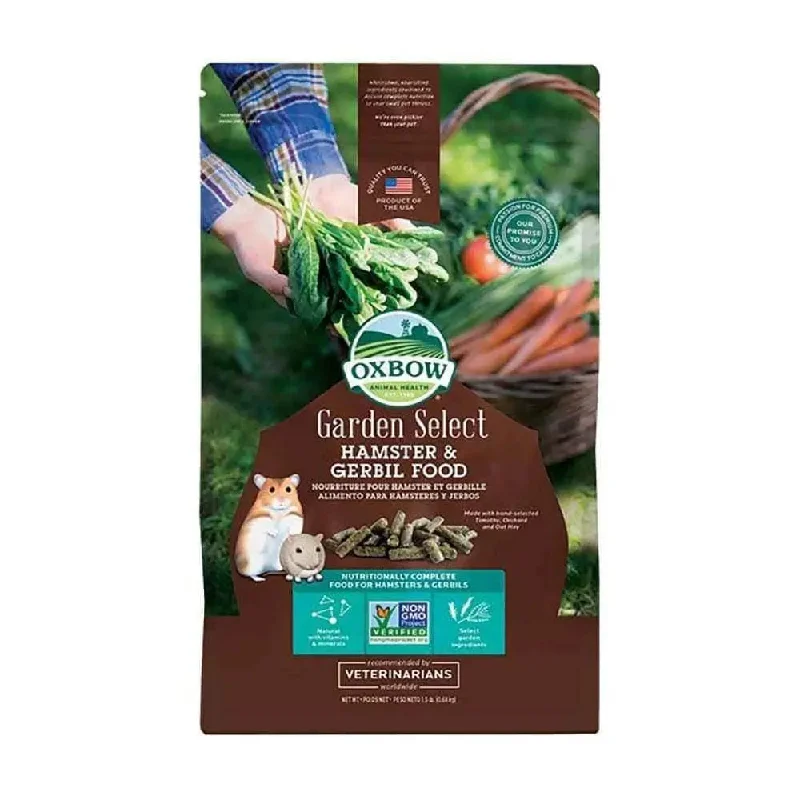 Oxbow Animal Health® Garden Select Hamster & Gerbil Food 1.5 Lbs