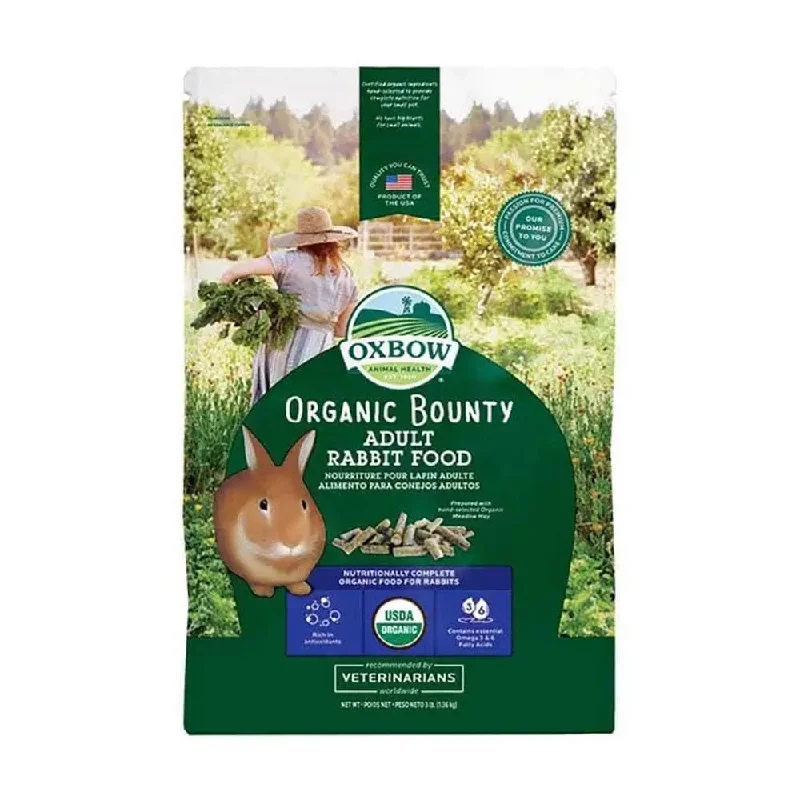 Oxbow Animal Health® Organic Bounty Adult Rabbit Food 3 Lbs