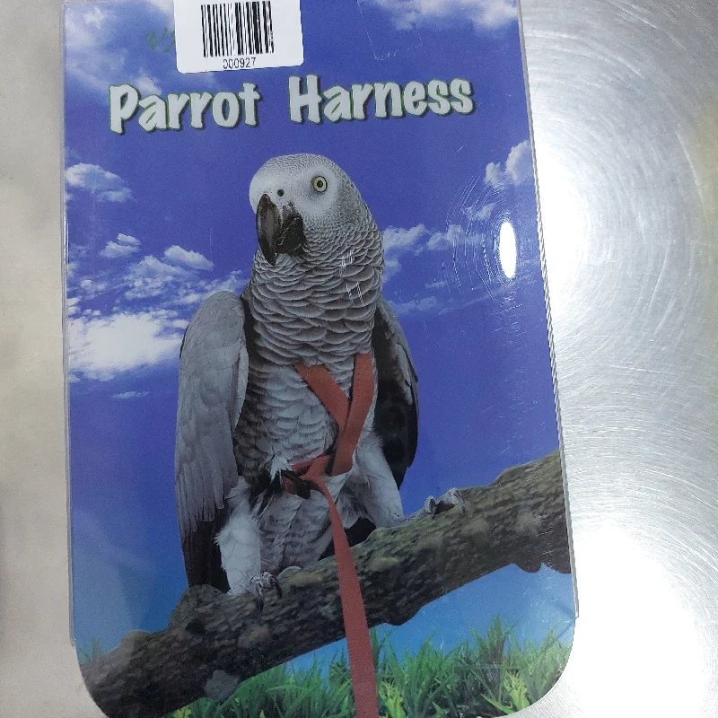 Parrot Harness SMALL 190-420G,AMAZONS/GREY PARROT/MACAW/COCKATOOS/LARGE PARAKEETS/LORI ETC